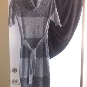 Turtle-Neck Sweater Dress